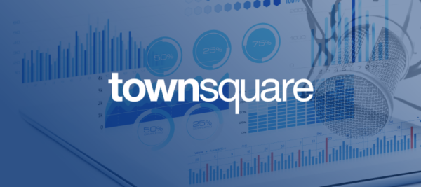 townsquare logo and image of analytics