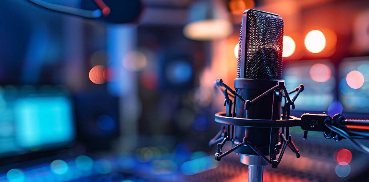 Radio Station & Microphone